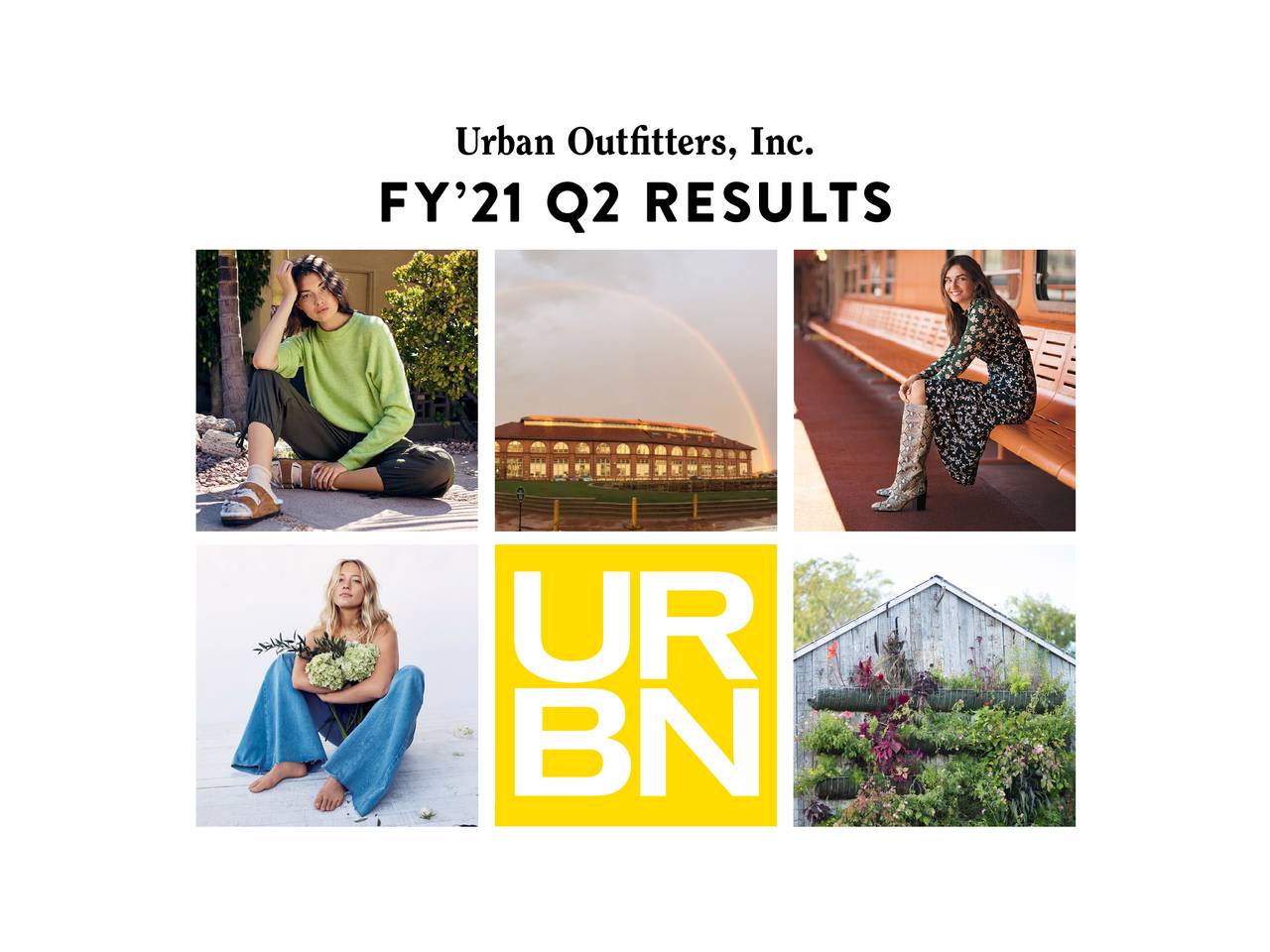 Urban Outfitters, Inc. 2021 Q2 Results Earnings Call Presentation