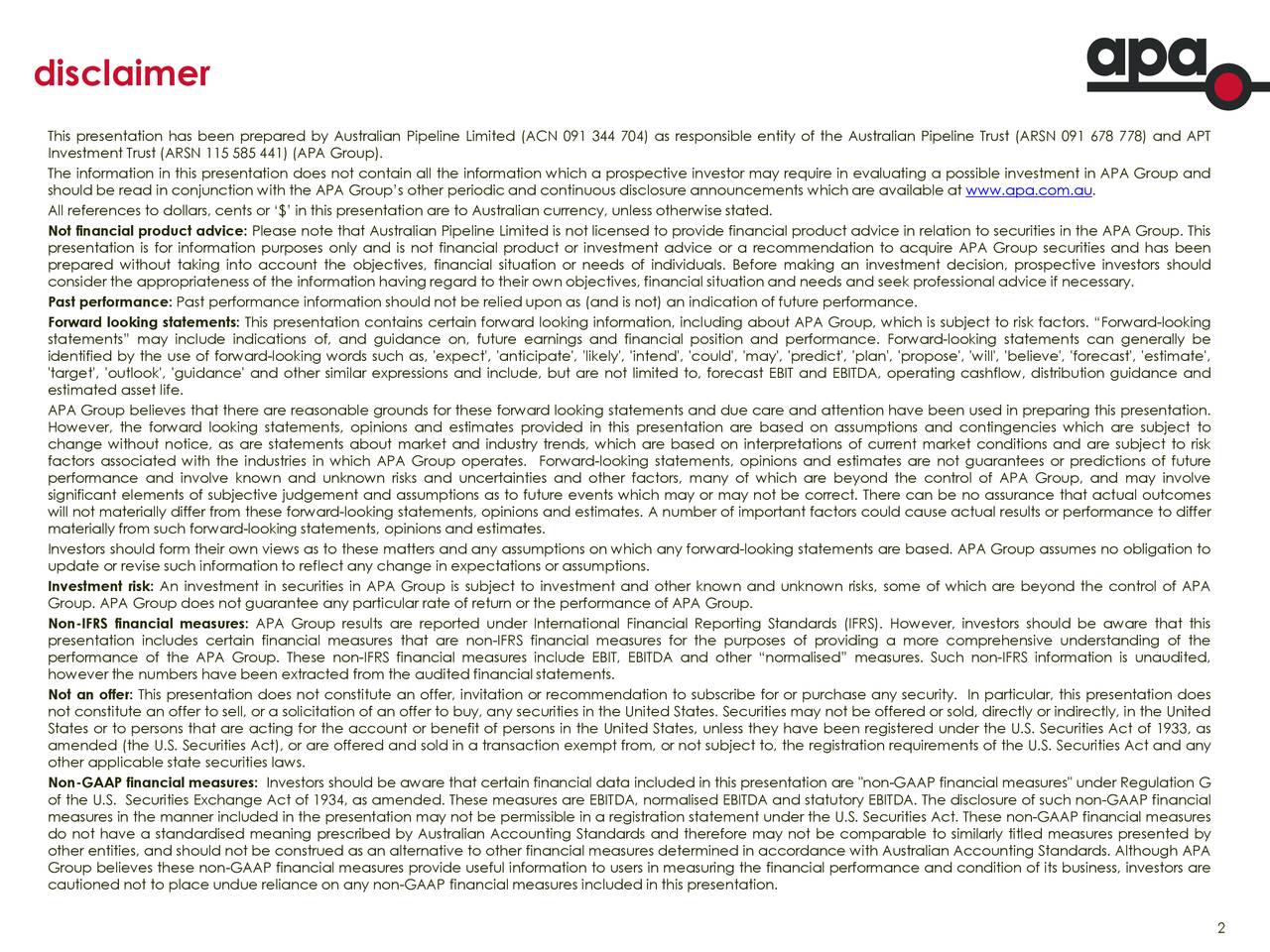 APA Group Stapled Securities 2020 Q4 Results Earnings Call Presentation (OTCMKTSAPAJF