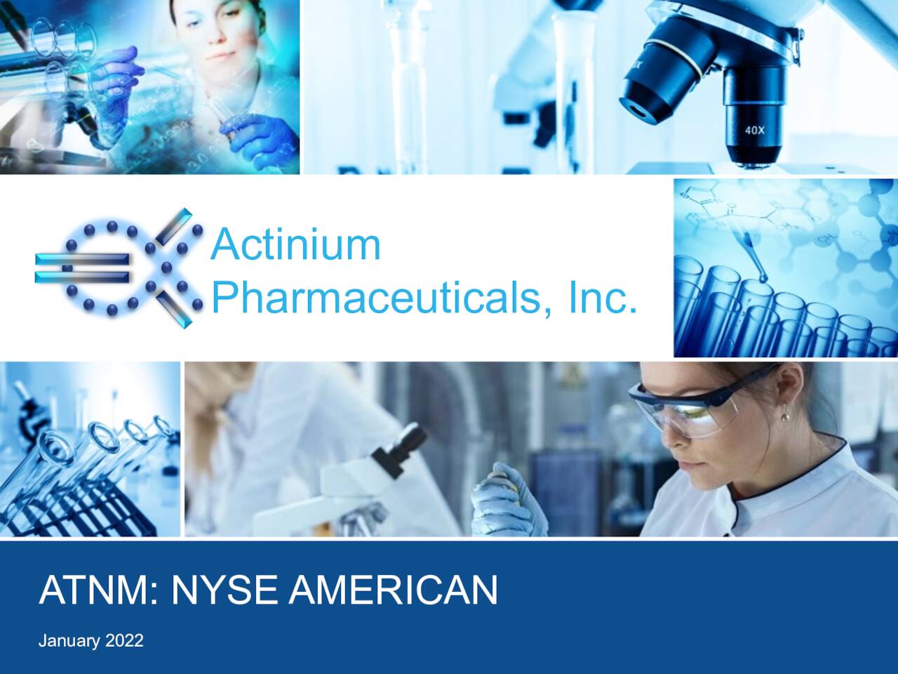 Actinium Pharmaceuticals, Inc. (ATNM) Investor Presentation - Slideshow ...