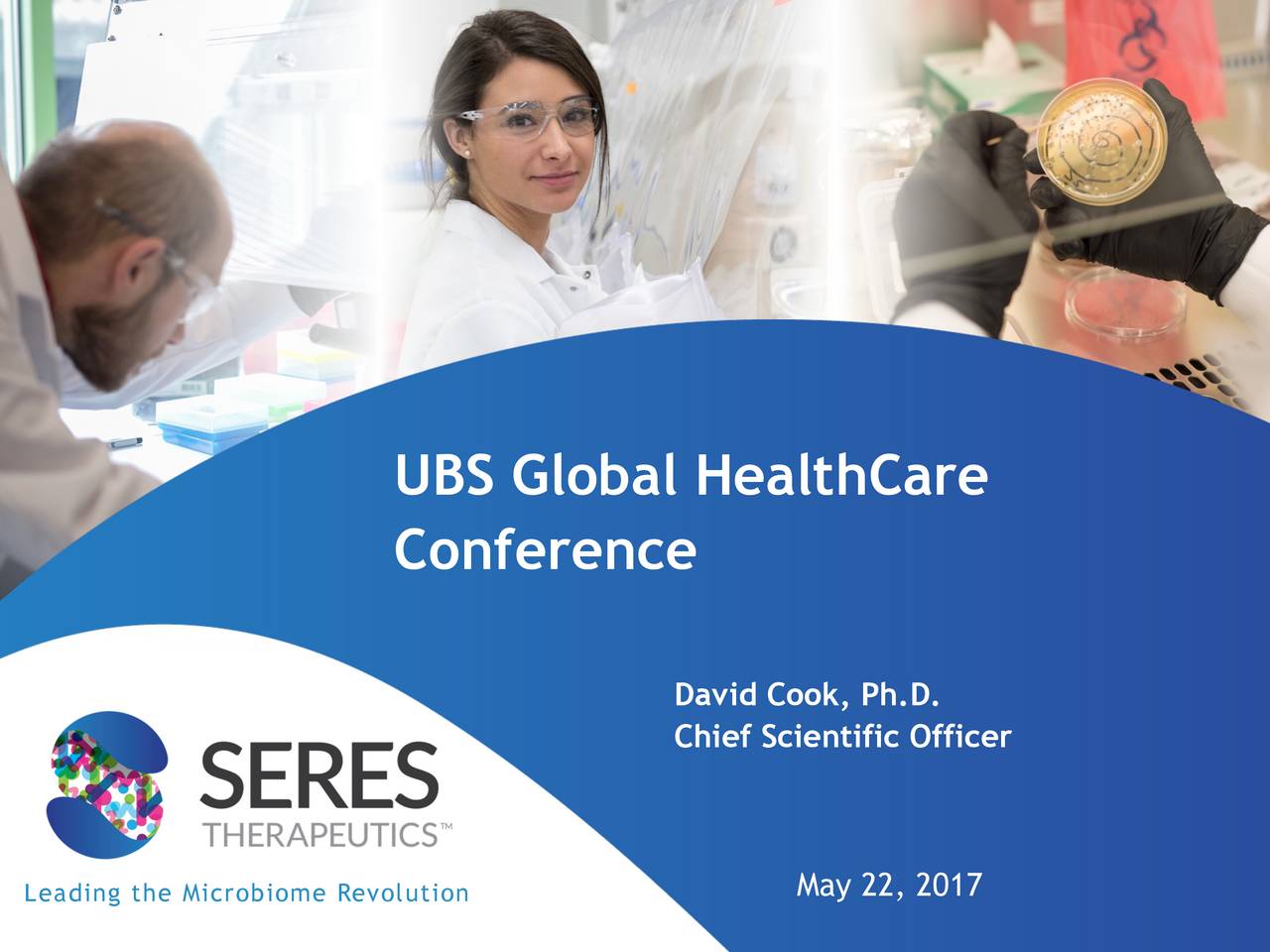 Seres Therapeutics (MCRB) Presents At UBS Global Healthcare Conference