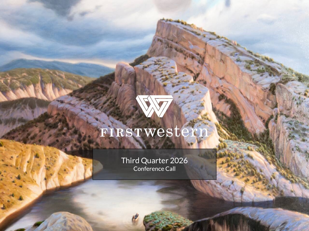 First Western Financial, Inc. 2026 Q3 - Results - Earnings Call ...