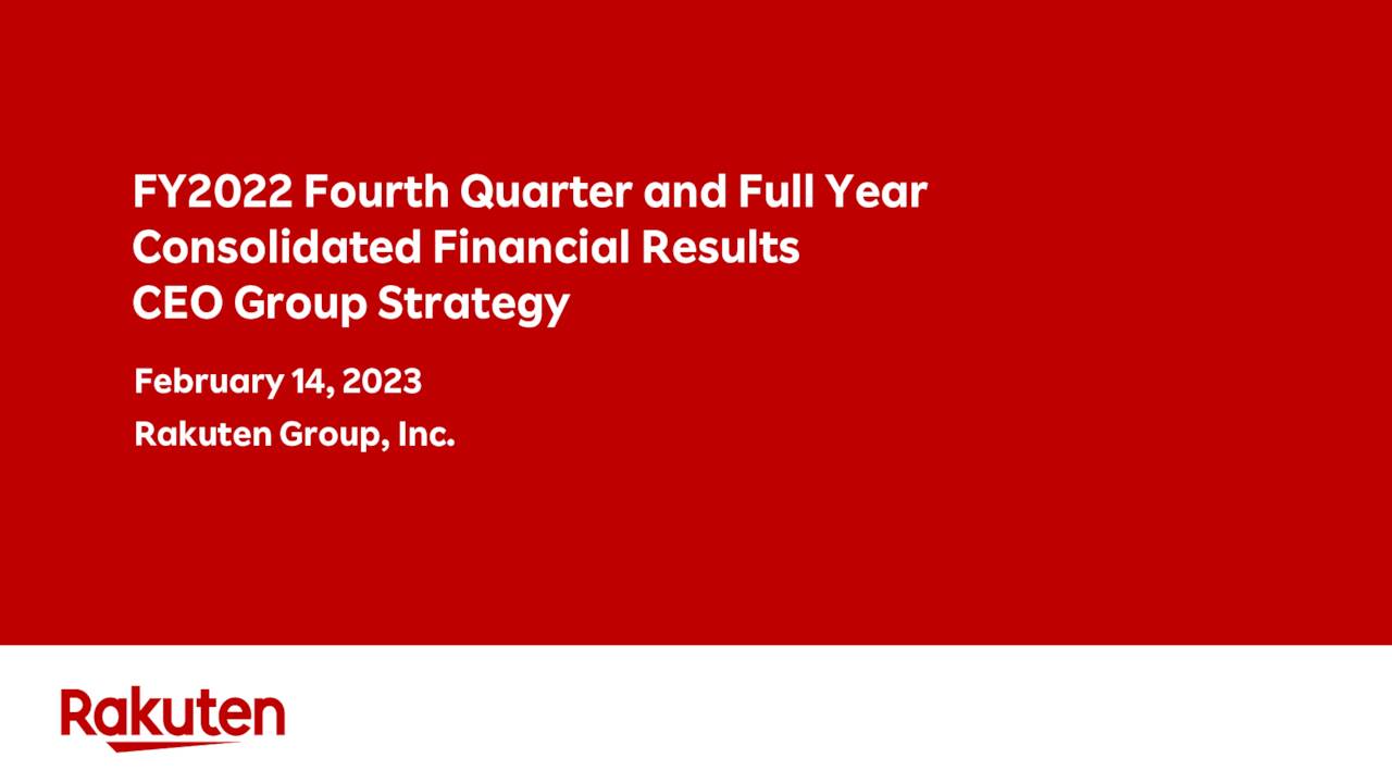FY2022FourthQuarter andFullYear
