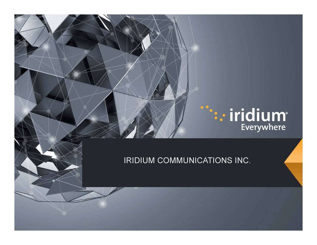 iridium communications stock