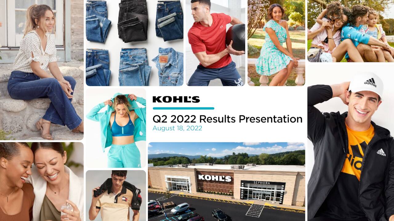 Kohl's Corporation 2022 Q2 Results Earnings Call Presentation (NYSE