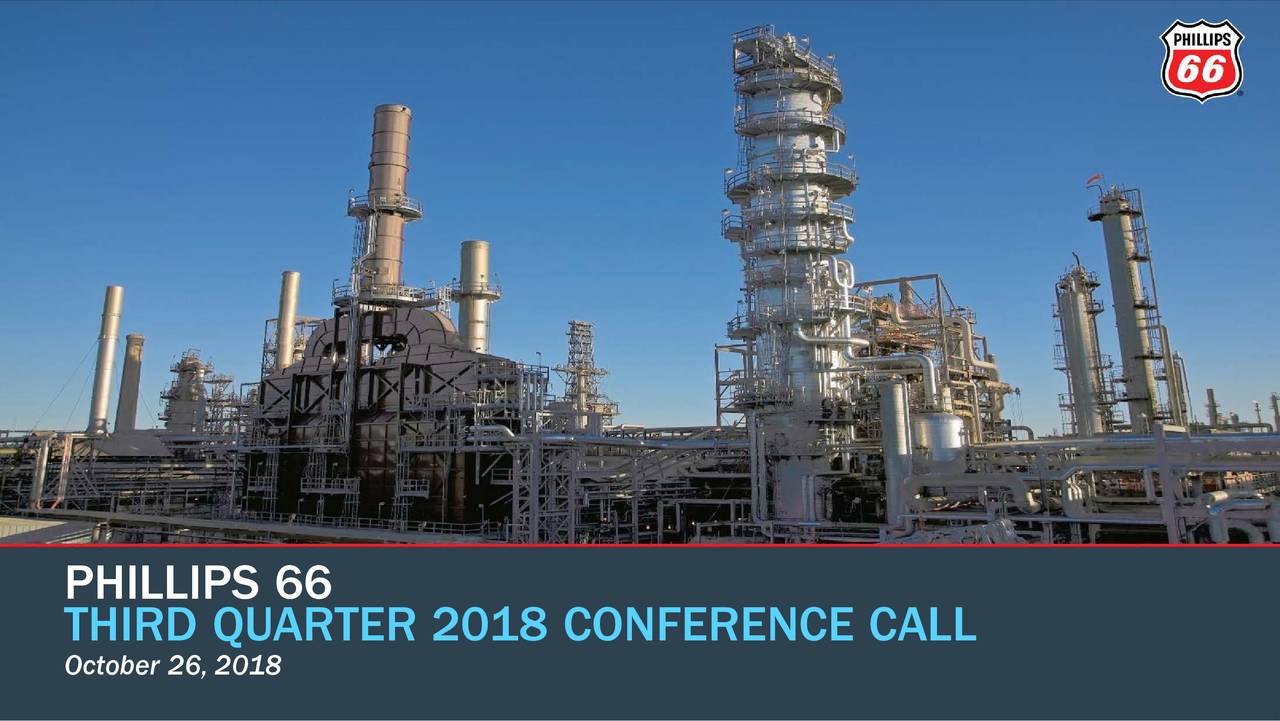 Phillips 66 2018 Q3 Results Earnings Call Slides (NYSEPSX