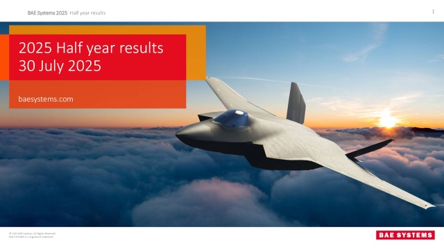 BAE Systems plc 2025 Q2 - Results - Earnings Call Presentation (OTCMKTS ...