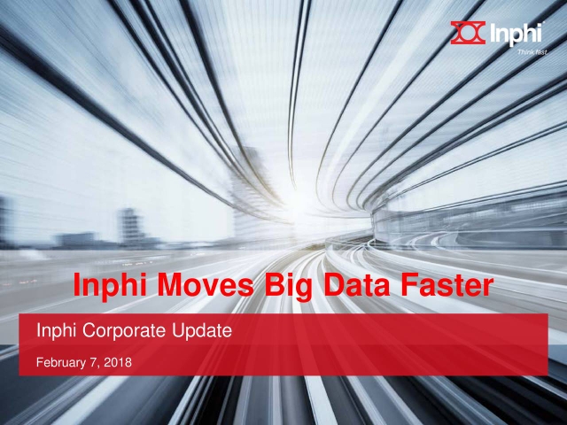 Inphi Corporation 2017 Q4 - Results - Earnings Call Slides (NASDAQ:IPHI ...